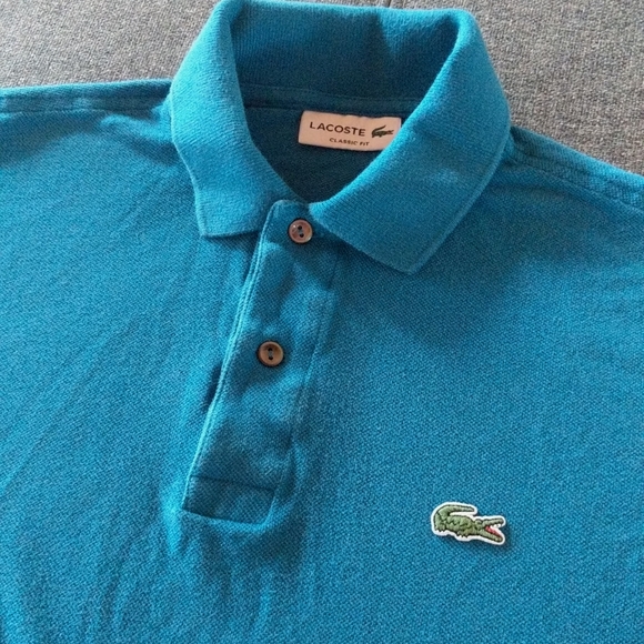 Lacoste Classic-Fit Cotton Polo Shirt - Picture 6 of 12